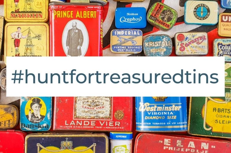 Hunt for treasured tins