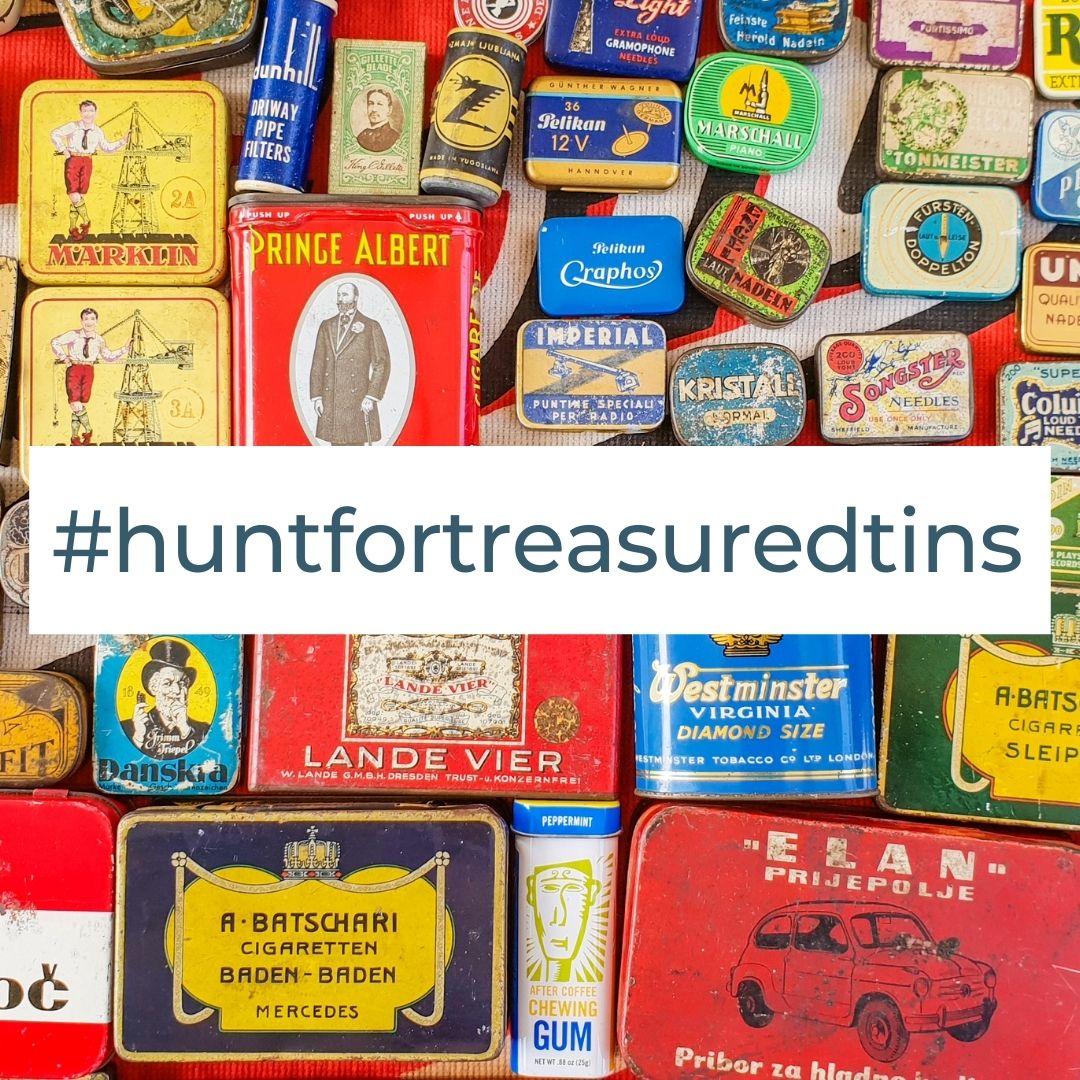 Hunt for treasured tins